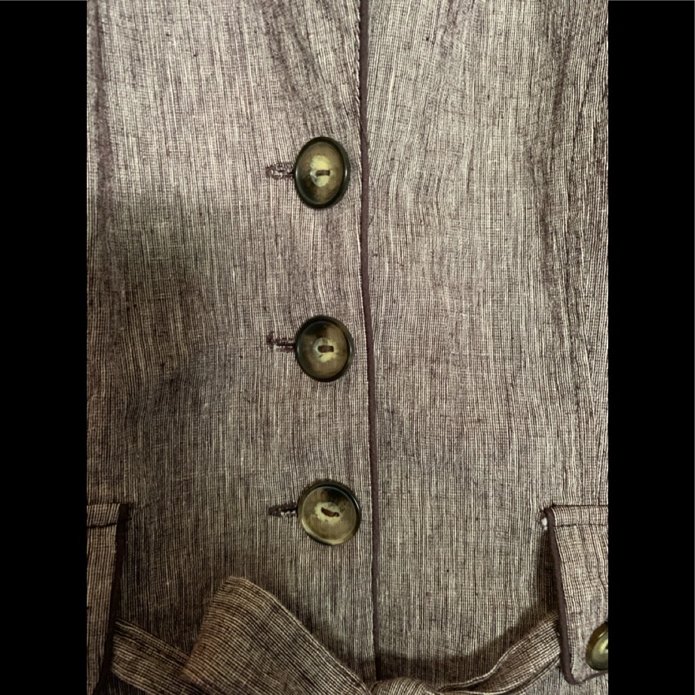 4/25 BCX Cropped Puff sleeve blazer size medium - Picture 9 of 12